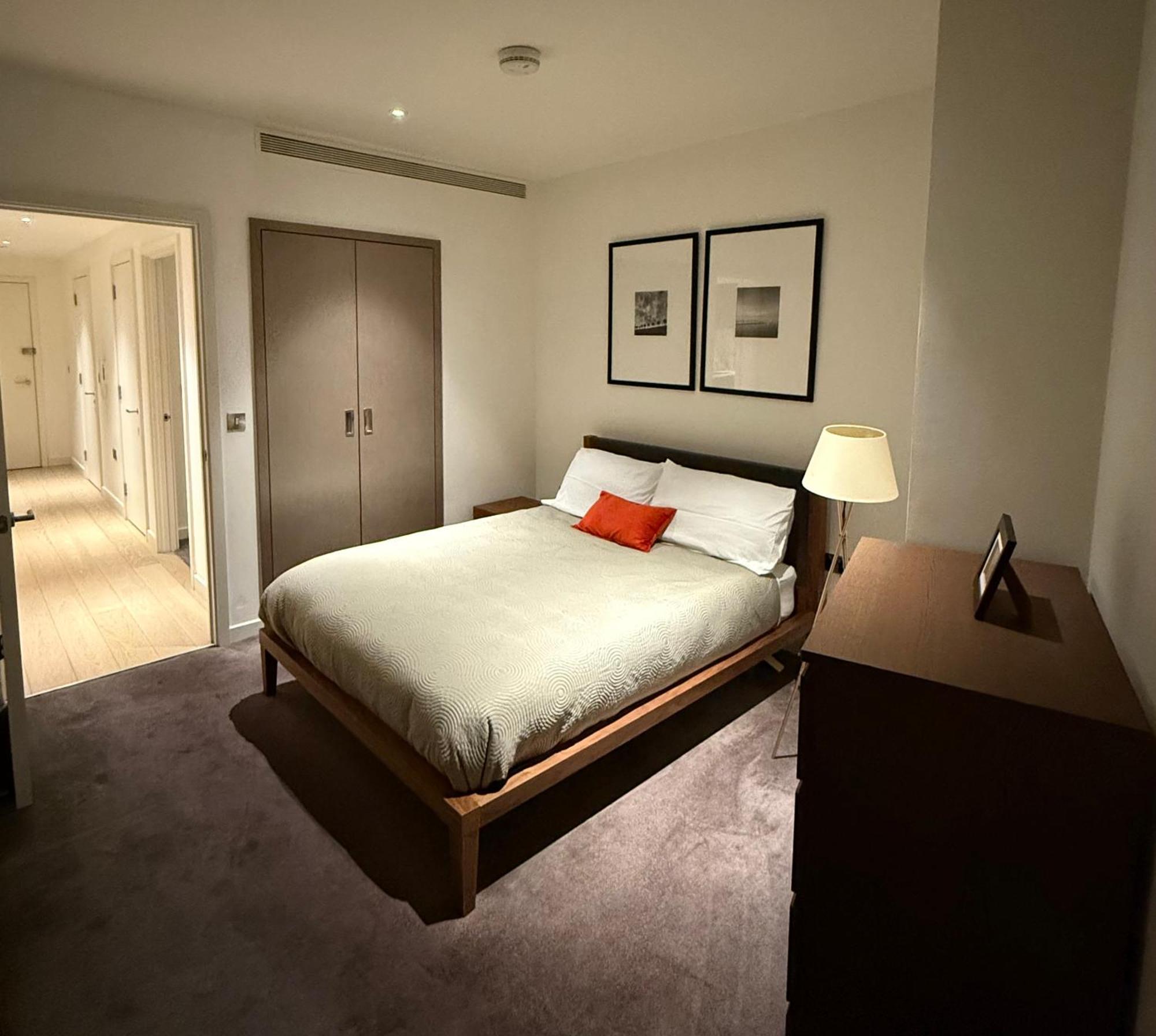 לונדון Luxury Modern 2 Bed Flat With Balcony And City View - Canary Wharf City Center מראה חיצוני תמונה